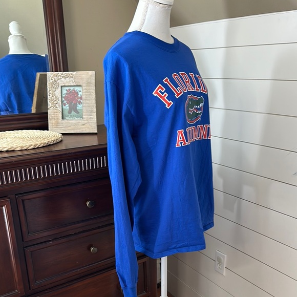 Champion Blue University of Florida Alumni Long Sleeve Shirt | Florida Gators - Picture 5 of 6